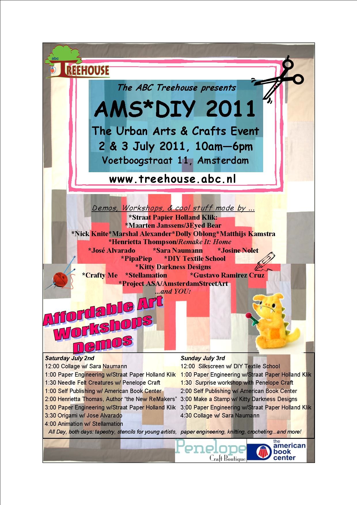 AMS*DIY is this weekend!