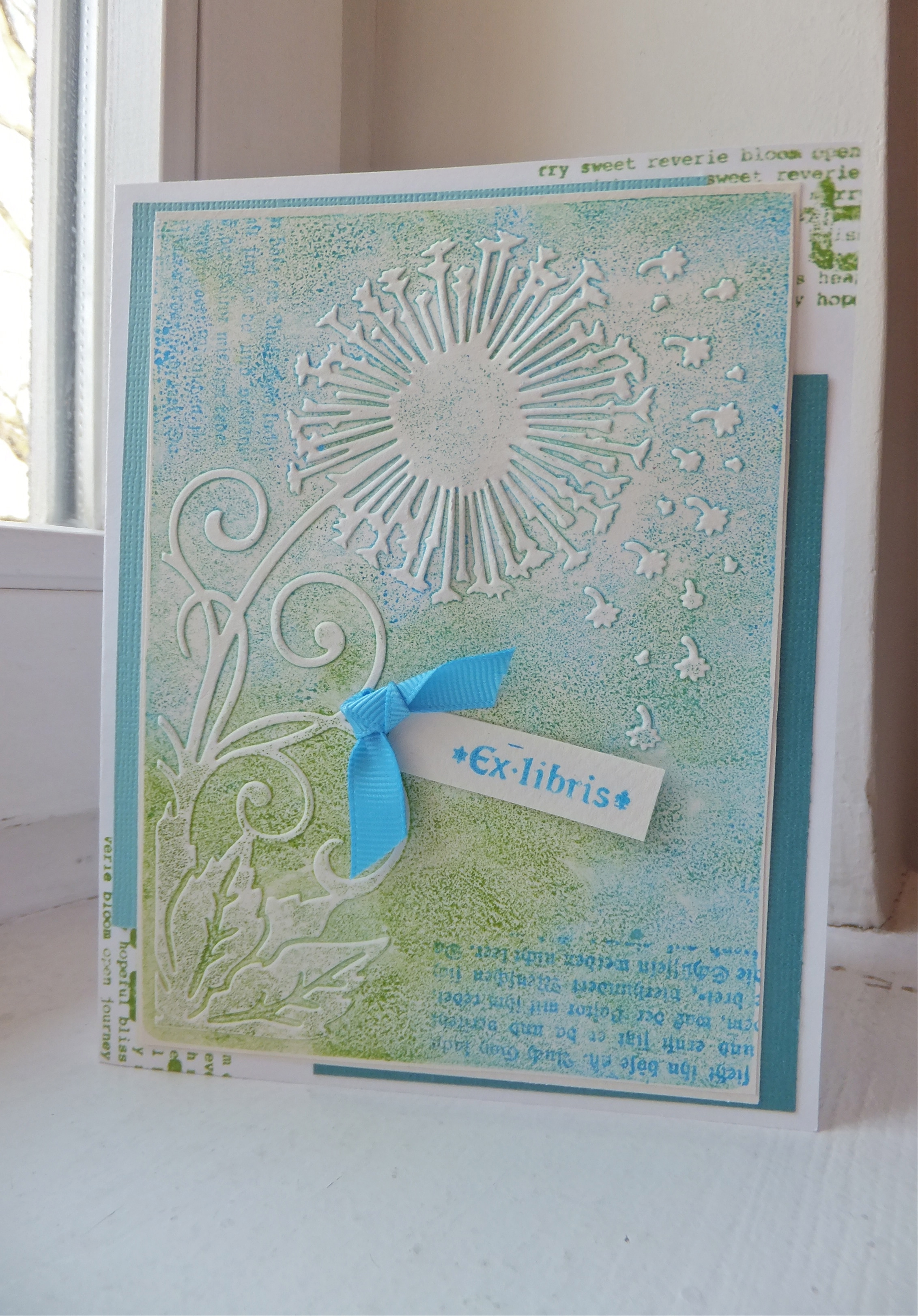 {Project} Wednesday: Distress Ink Embossing