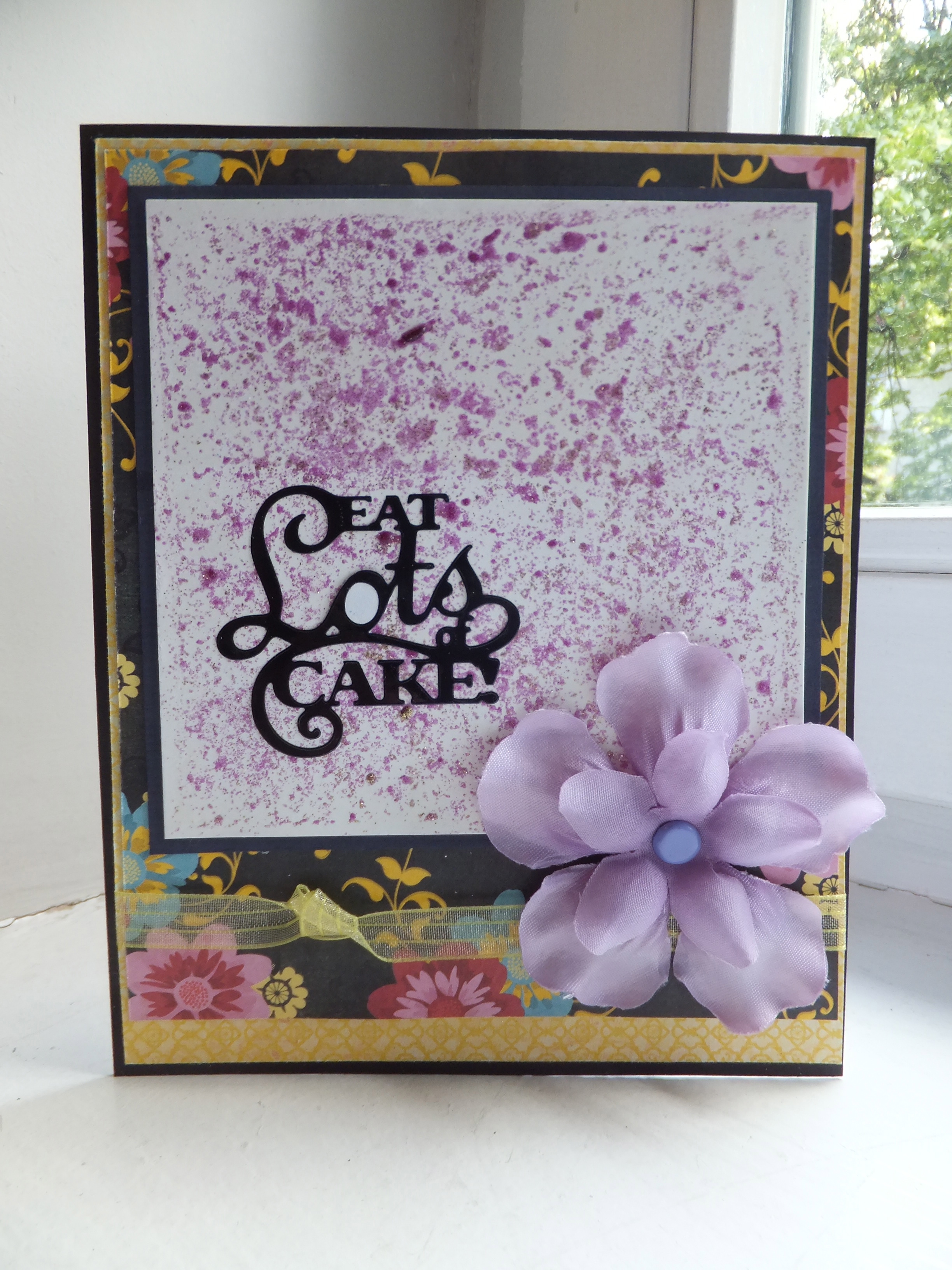 {Project} Wednesday: Water Spatter Embossing Technique