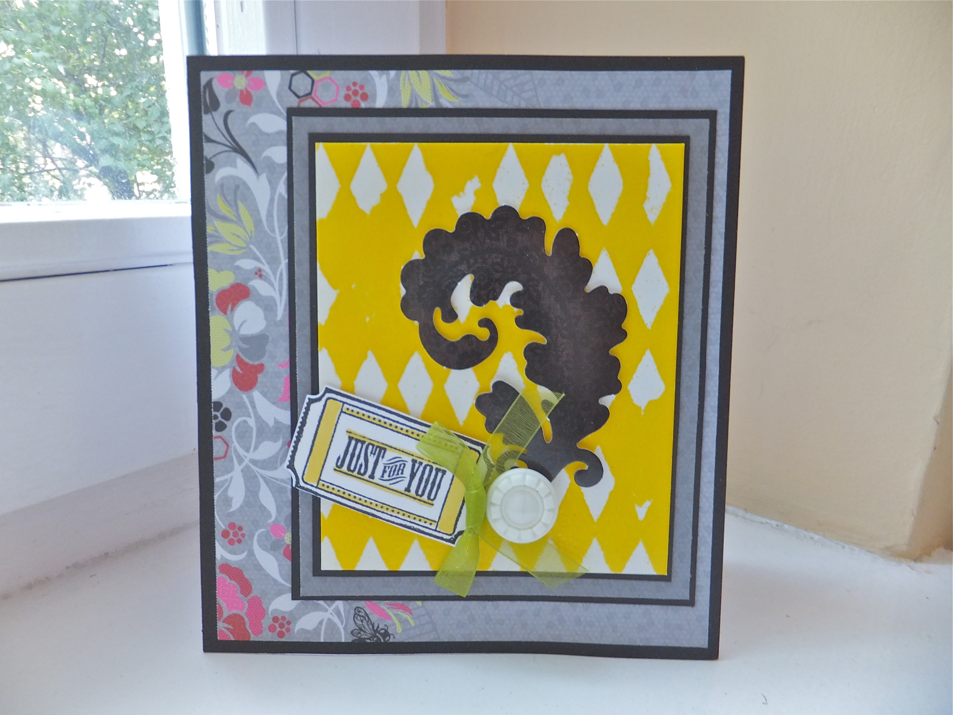 {Project} Wednesday: Stenciling with WOW Embossing Powder