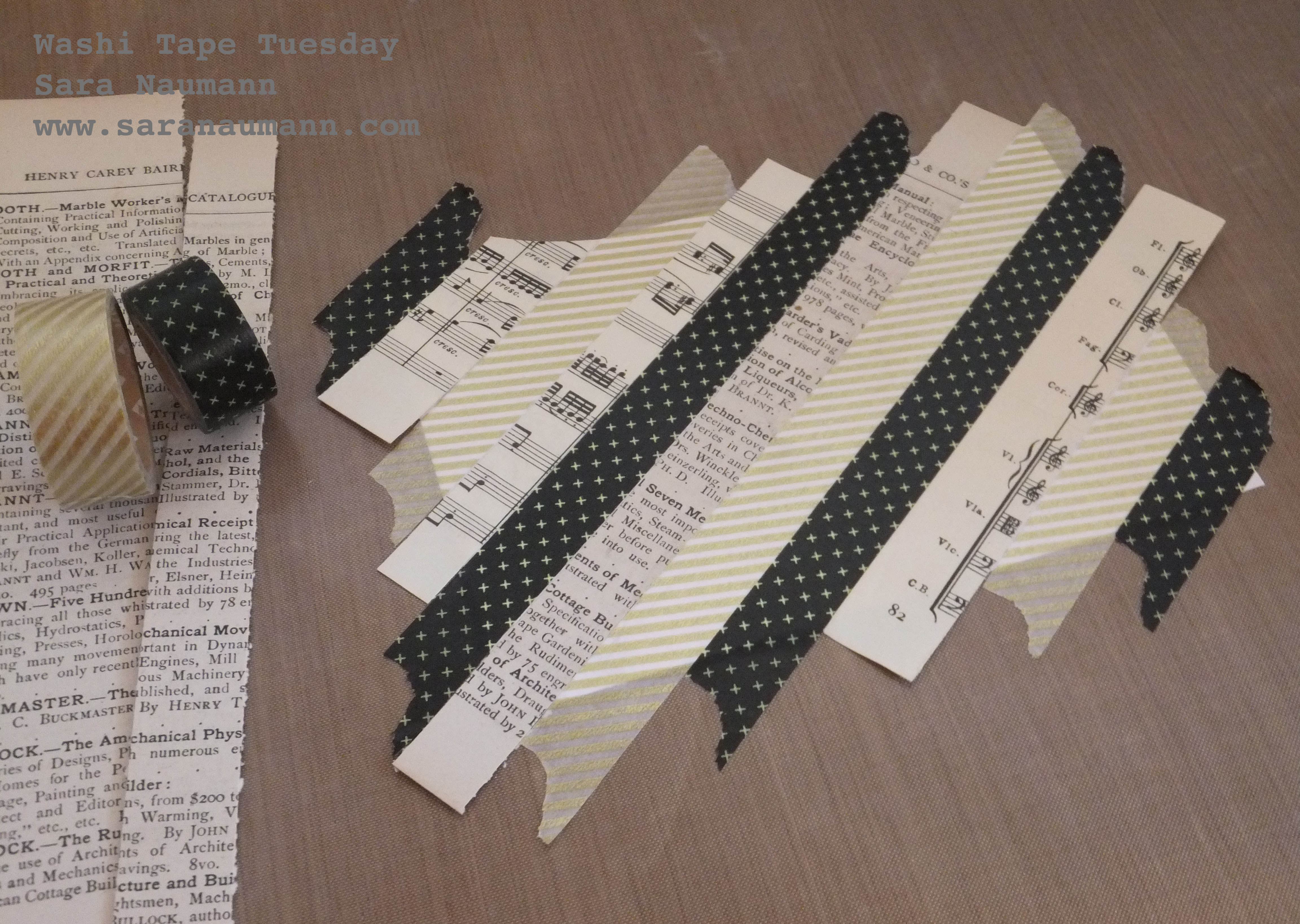 Washi Tape Tuesday: Die Cutting Washi Tape