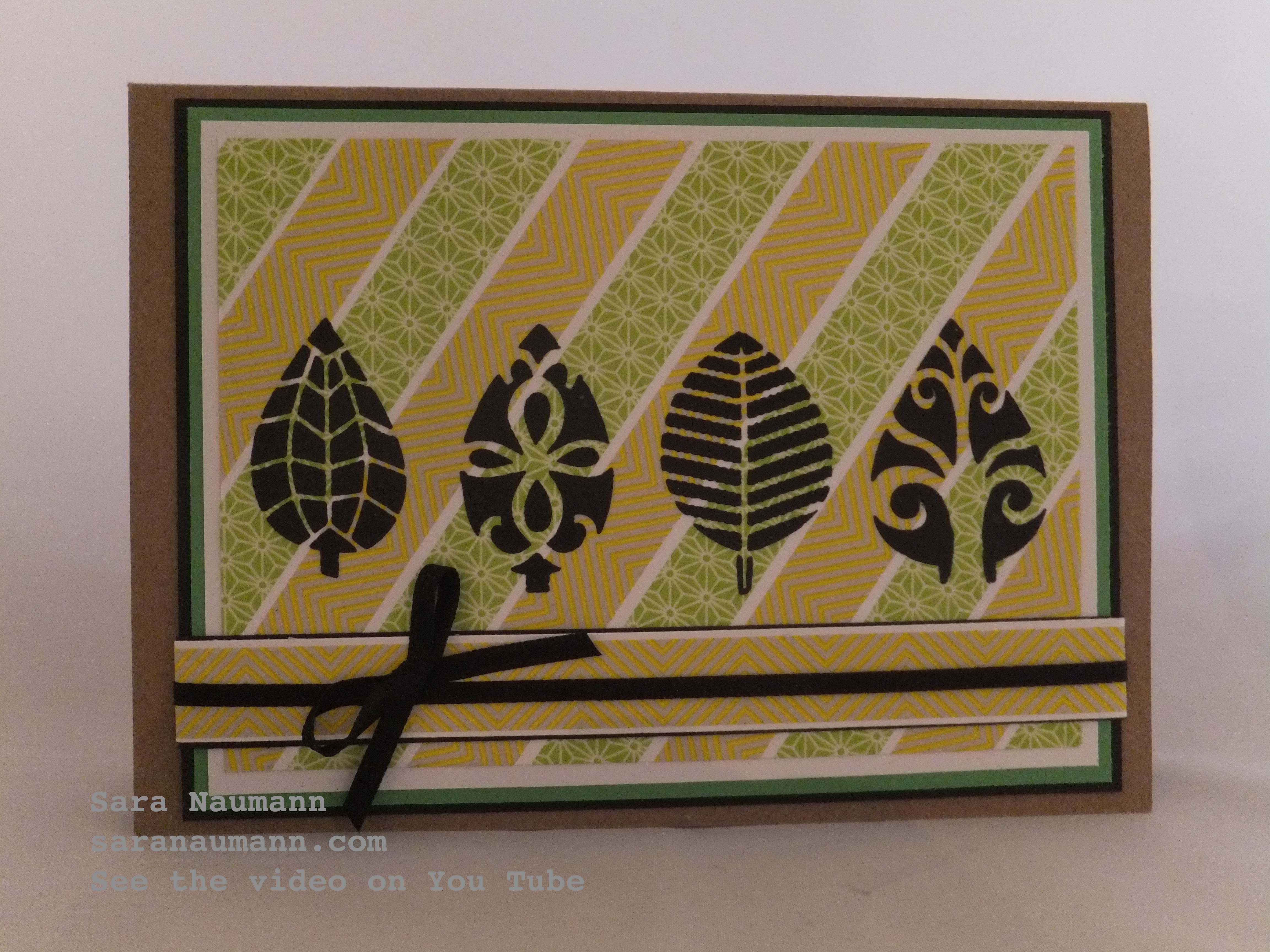 {Project} Wednesday: Washi Tape and Embossing Paste