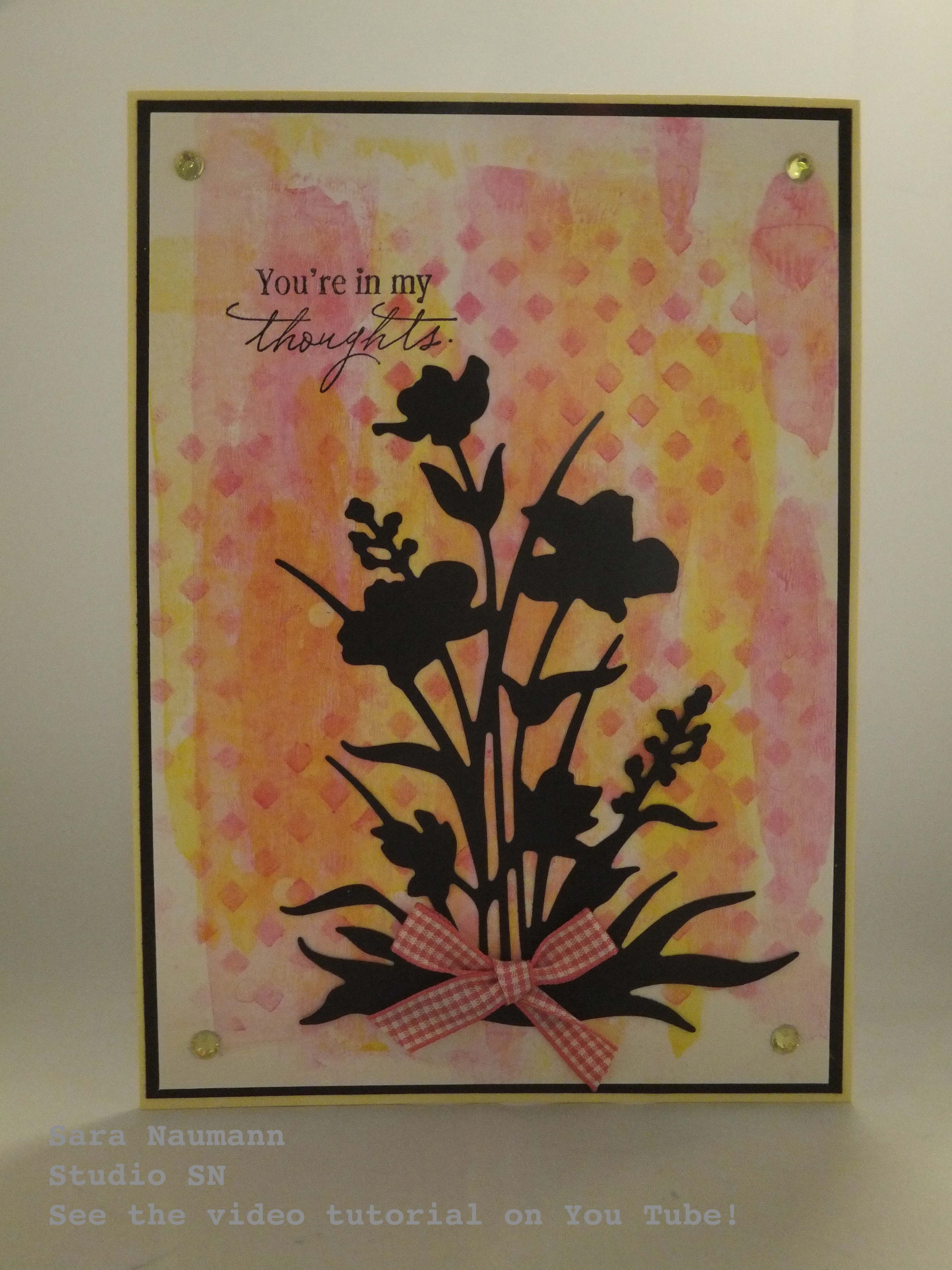 {Project} Wednesday: Cardmaking Backgrounds with Clearsnap Izink