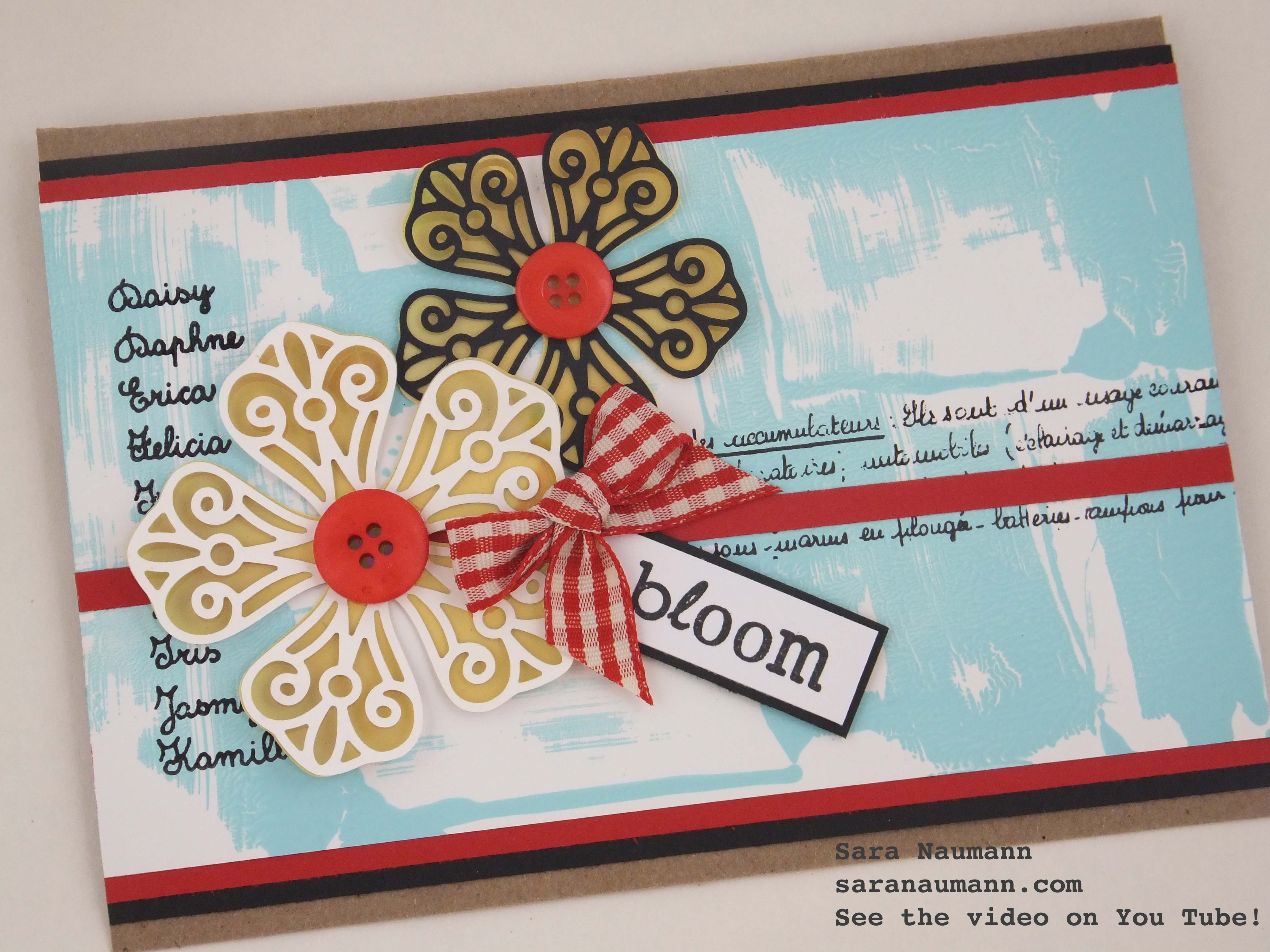 {Project} Wednesday: Cardmaking Embellishments with Shimmer Sheetz