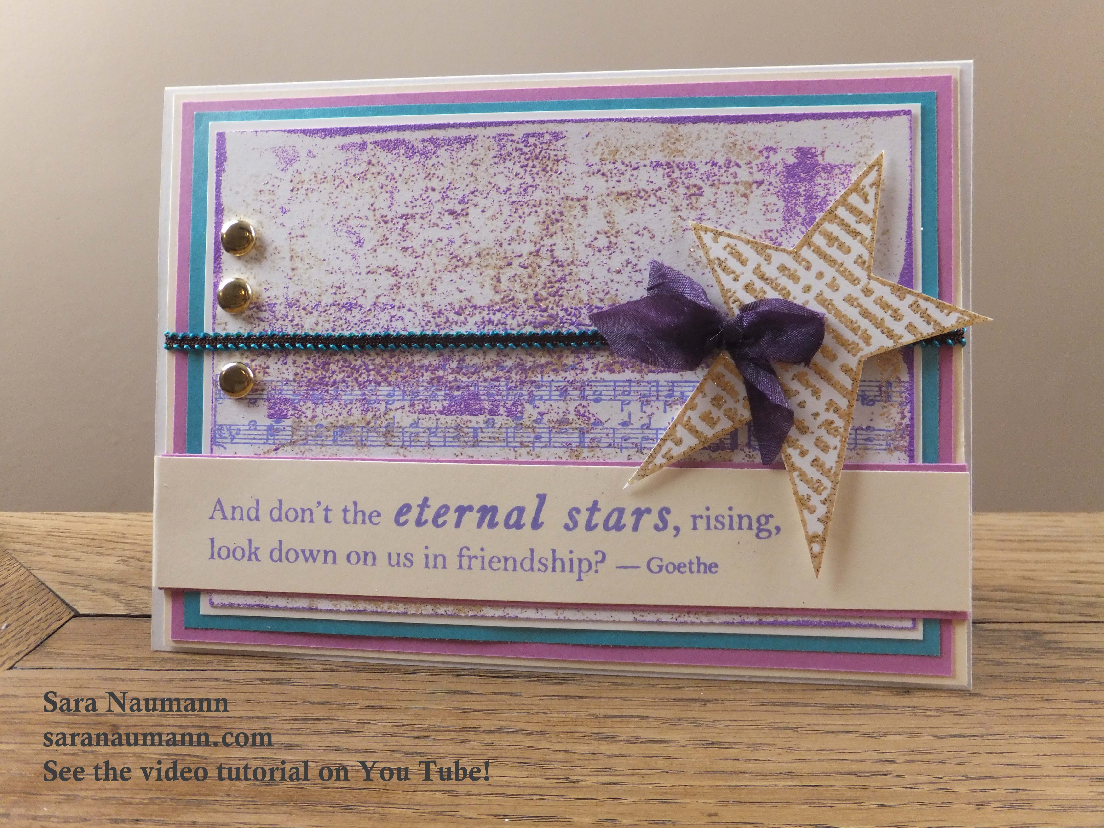 {Project} Wednesday: Embossing with Eclectica Stamps