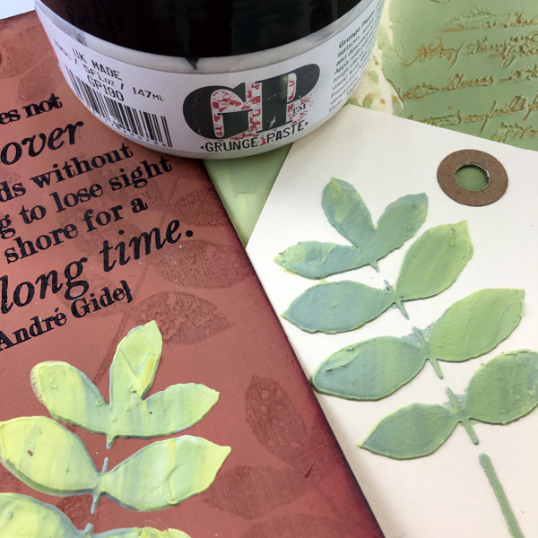 Friday Inspiration: Grunge Paste and Stencils!