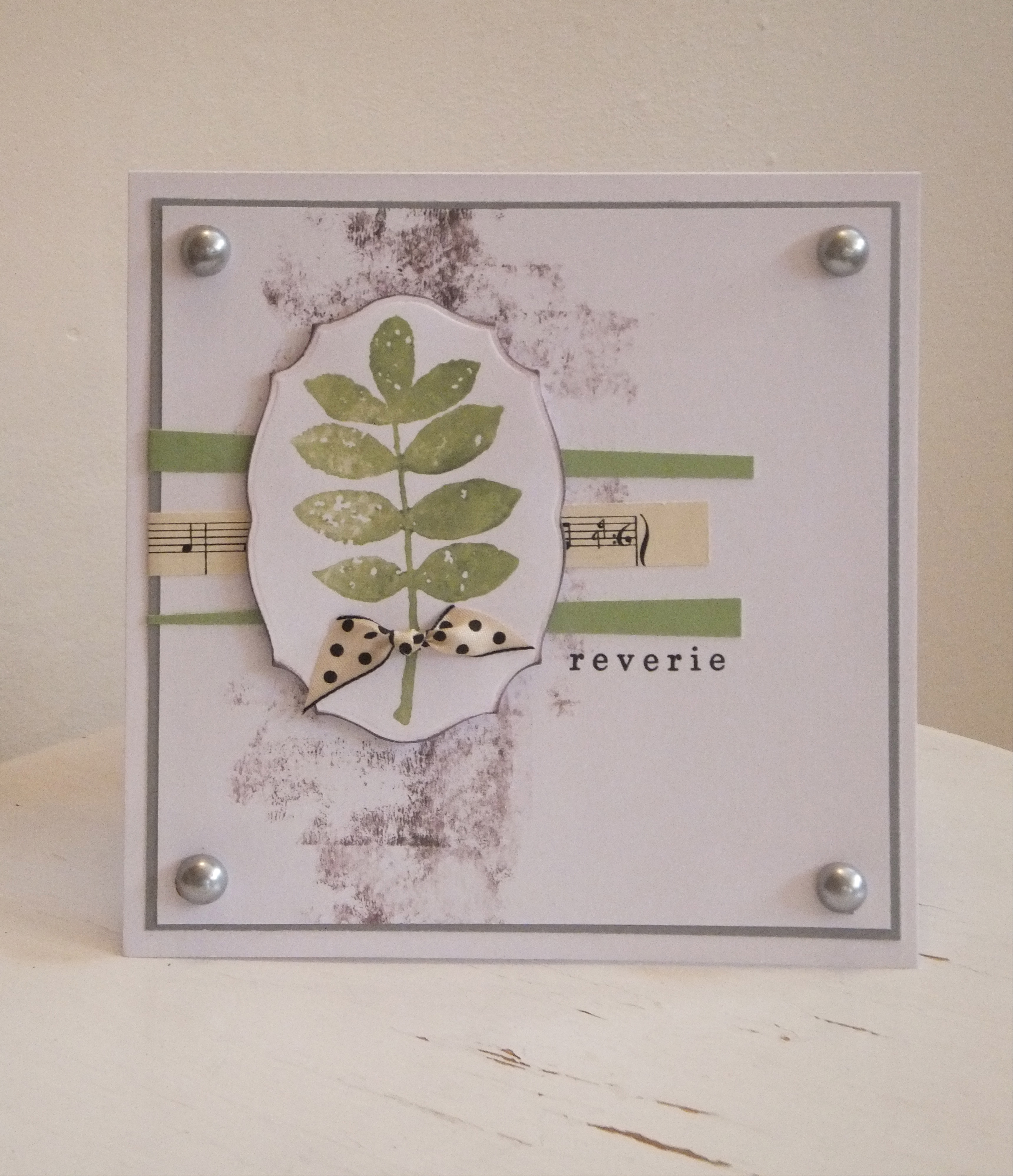 {Project} Wednesday: White Space Eclectica Card