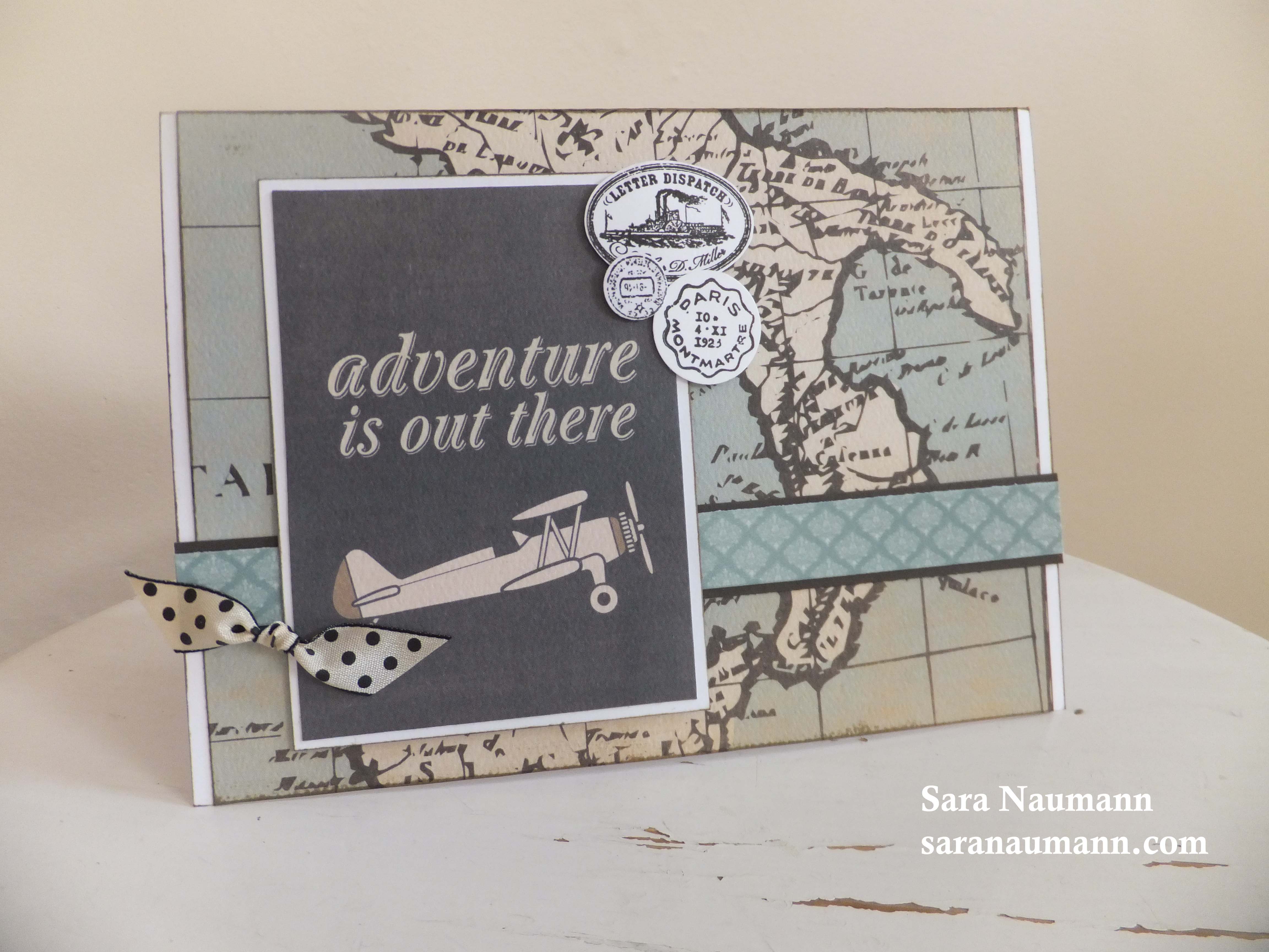 {Project} Wednesday: Echo Park Adventure Card