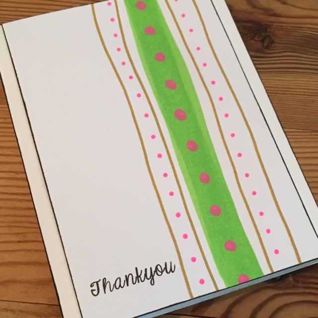 {Project} Wednesday: Acrylic Paint Pens for Quick Card Making