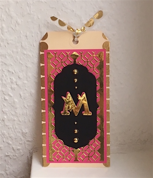 {Project} Wednesday: Couture Alphabet Tag