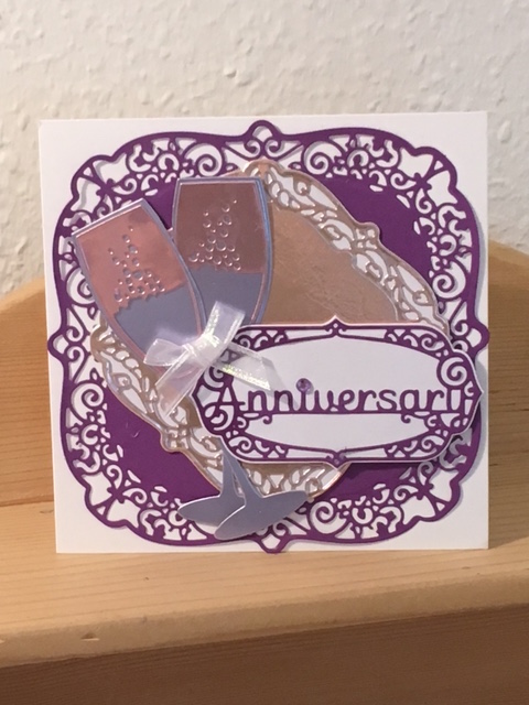 {Project} Wednesday: Couture By Invitation Only Anniversary Card