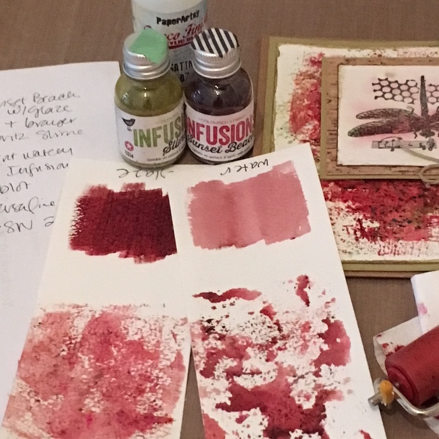 Technique of the Month: Backgrounds with PaperArtsy Infusions