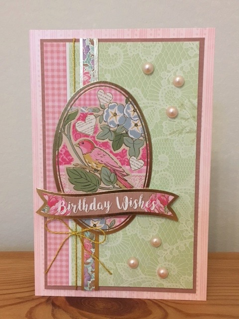 {Project} Wednesday: Hunkydory Birthday Wishes card