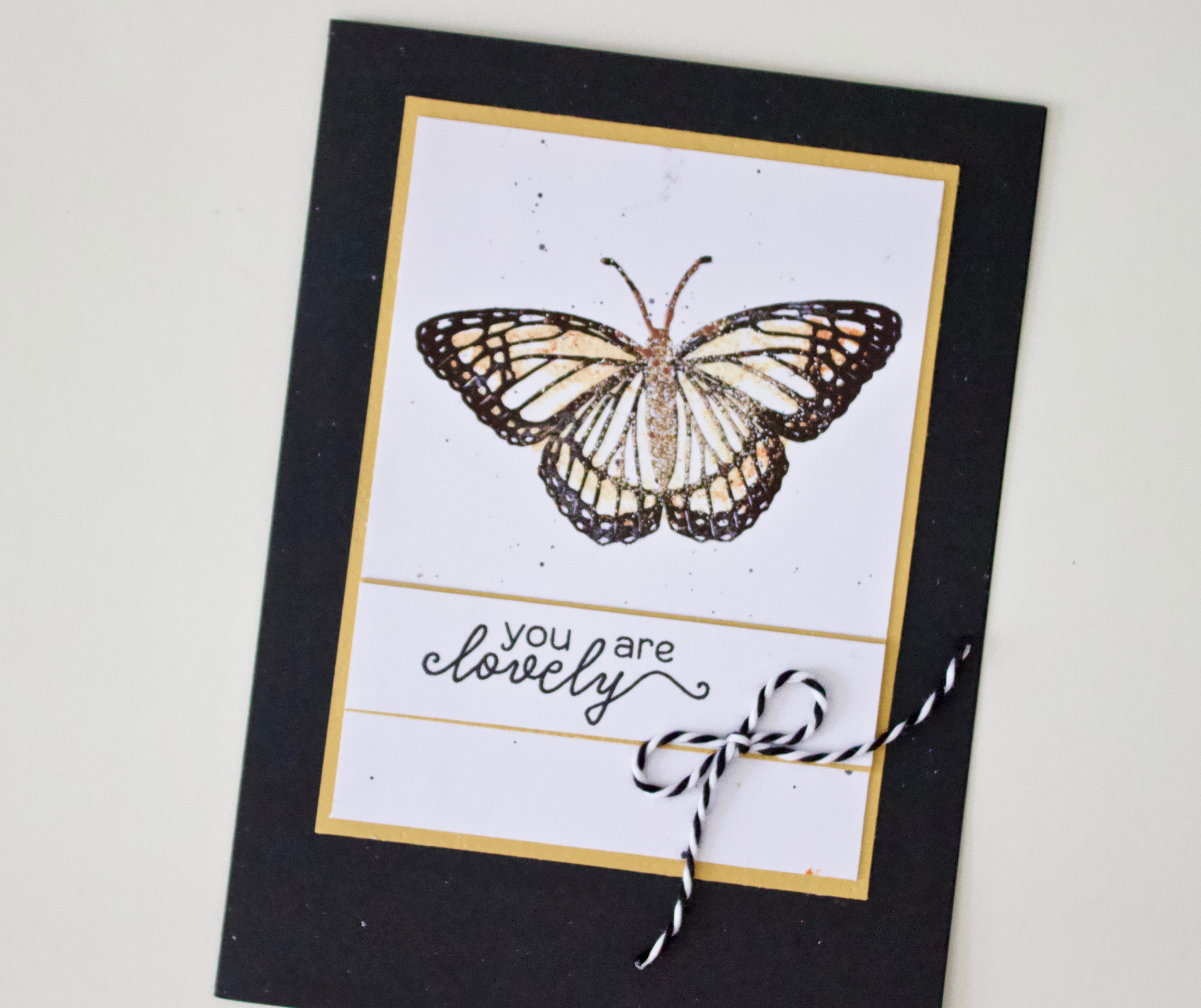 {Project} Wednesday: Layered Embossed Butterfly with Hero Arts