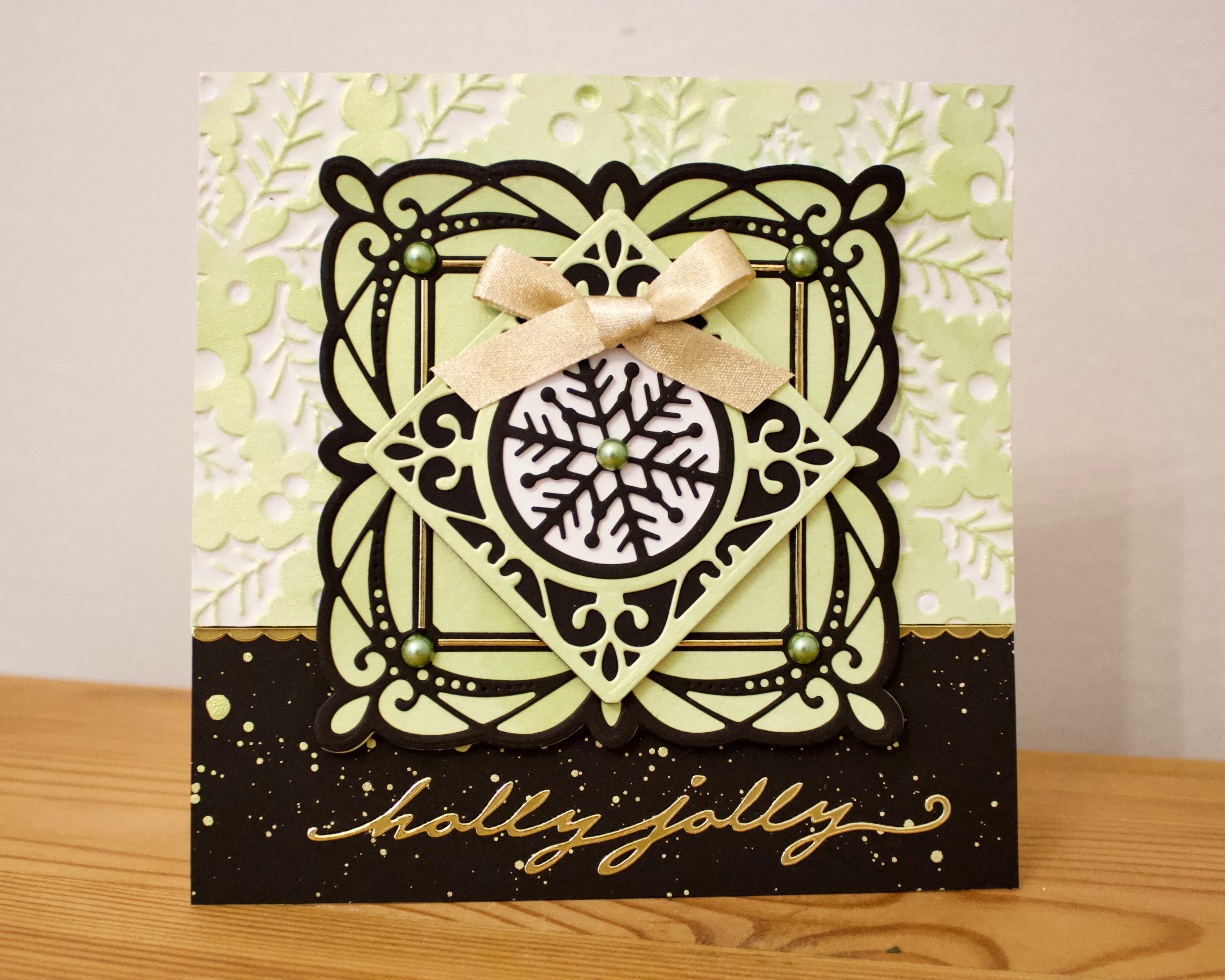 {Project} Wednesday: Christmas Cards with Opal Polish