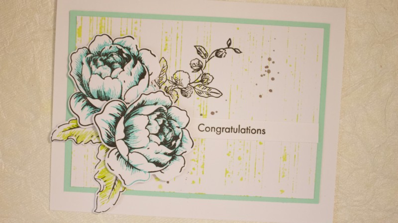 Rose Blossom and Reverse Stenciling