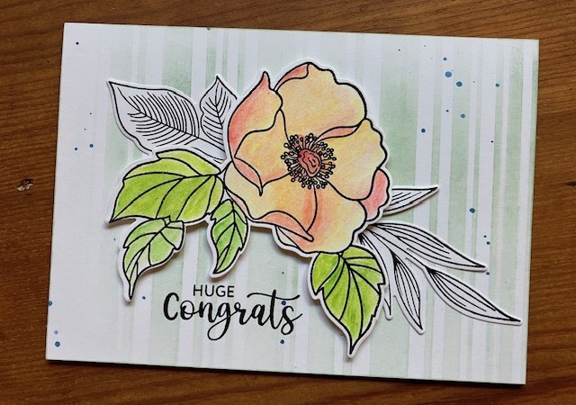 Watercolor Pencil + Altenew Nostalgic Florals Stamps = Easy and Elegant Cards!