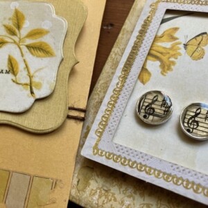 Last Post Before Summer Break: Ochre Tag, Bag and Card—with 49 and Market!