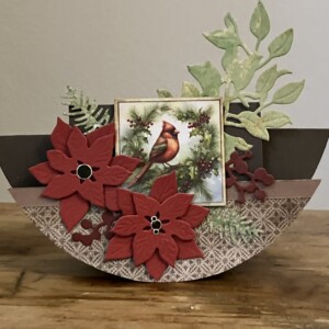 Christmas Circular Step Card